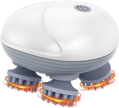 SNJY® Scalp Massager - Hoofdmassage Huisdier - Gezichtsmassage - Wit