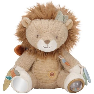 Little Dutch Safari Activiteitenknuffel leeuw GRS Babyknuffels