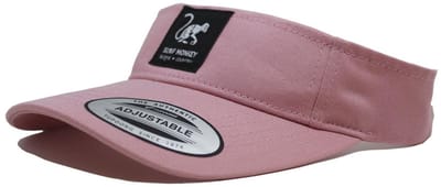 Vizier voor heren/dame - Golf/Tennis - Katoen / Volwassenen / Eén maat (Lichtroze)