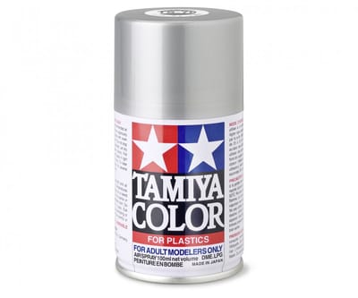 Tamiya Hobbyverf Acrylverf - TS-76 Mica Silver - Gloss - Acryl Spray - Verf spuitbus - 100 ml