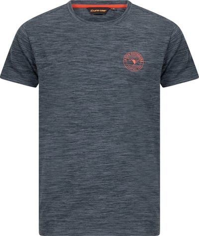 Shirt Enzo zwart melange heren Life Line - S