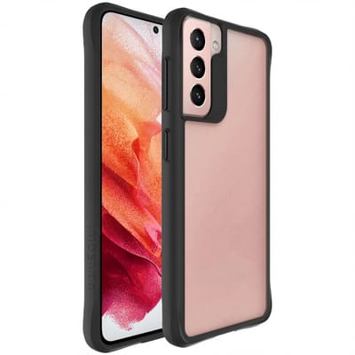 imoshion Hoesje - Geschikt voor Samsung Galaxy S21 - Hybrid Case - Zwart