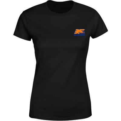 Back To The Future 35 Hill Valley Front Women's T-Shirt - Black - XS
