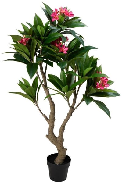 Kunstplant Plumeria 75x150 cm Roze/Groen