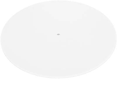 Dailygoods- Draaitafelmat 12 Inch - Verbeterde Geluidskwaliteit - Glanzend Effect - Gedempte Resonantie - Compatibel met 33/45 Toeren Platen - Stijlvolle Vervanging - Platenspeler Mat