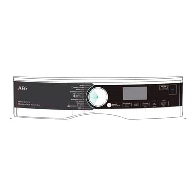 AEG controlepaneel, wit, AEG 140238714046
