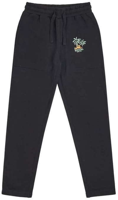 Rip Curl Plain Broek Zwart 12 Years Kinderen