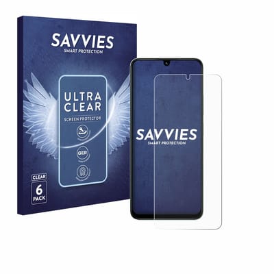 Savvies - Screenprotector voor Xiaomi Poco C75 - Folie Beschermfolie transparant 6 Stuks