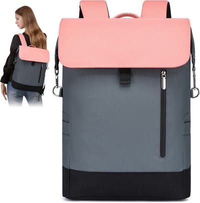 Wishdor Rolltop Rugzak met Laptopvak 15.6 inch - Anti-Diefstal - Waterafstotend - Schooltas & Outdoor Backpack
