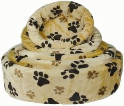 Competition Dierenmand Paw 80 X 21 Cm Pluche Crème