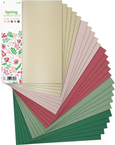 Netuno - set Bristol-karton in lentekleuren - 5x5 - A4 - 21 x 29,7 cm - 25 vellen