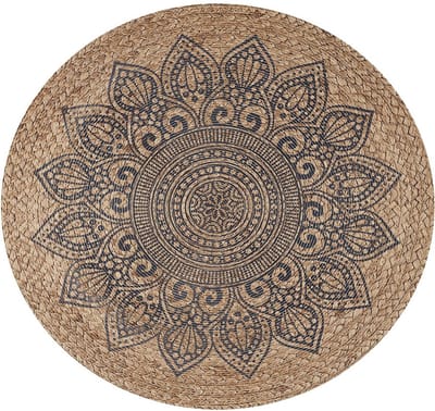 MD Entree - Vloerkleed - Design Mat - Universal - Mandala Natural - Ø 100 cm