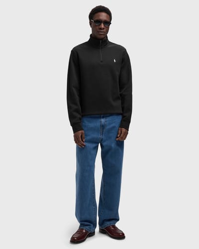 HALF ZIP SWEATSHIRT