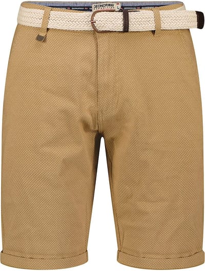 Geographical Norway Chino Bermuda Met Stretch Podex Beige - S
