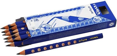 Groove Grafiet Potloden, d 10 mm, B, vulling 4,25 mm, 12 stuk/ 1 doos