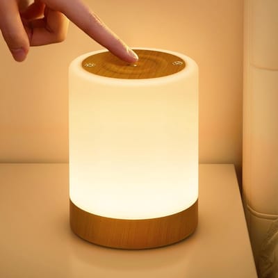 MRKK® Tafellamp Slaapkamer - Tafellampen Woonkamer - Bruin
