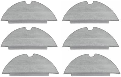 6 stuks - Dweildoek geschikt voor Eufy RoboVac L35 Robot - Dweildoek - Vervangende Filter Kit Dweil Stofzuiger Onderdeel