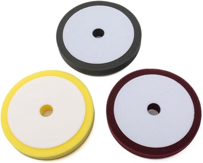 Spons Polijstpads - Schuim Polijstschijven - Auto Polijsten - Zware Correctie - 7 inch - Blauw