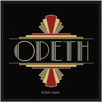 Opeth Art Deco Logo Unisex Patch - meerkleurig - Standard