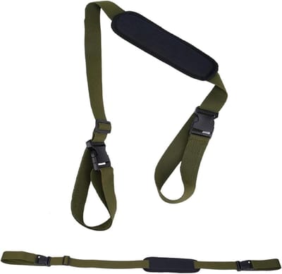 E-scooter draagriem verstelbaar - militair groen - antislip - ideaal voor strandstoelen - SnelShoppen