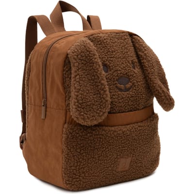 Jollein Rugtas Hond - Teddy Stof - 25x12x30cm - Diego