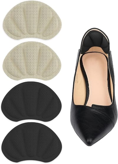Comfortabele Zelfklevende Hielkussens voor Schoenen - 2 Paar Hielpads voor Optimale Ondersteuning en Schokabsorptie voor Dames en Heren