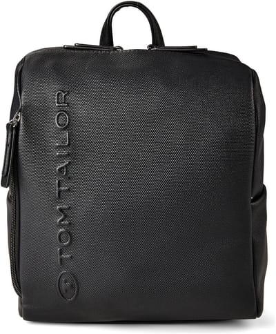 TOM TAILOR vrijetijdsrugzak rugzak Rosa Backpack Black zwart