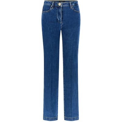 GUESS Marciano By  Rachele Straight Den Blue Denim Maat: W24L34 | Straight Jeans Outlet | Dames | Blauw