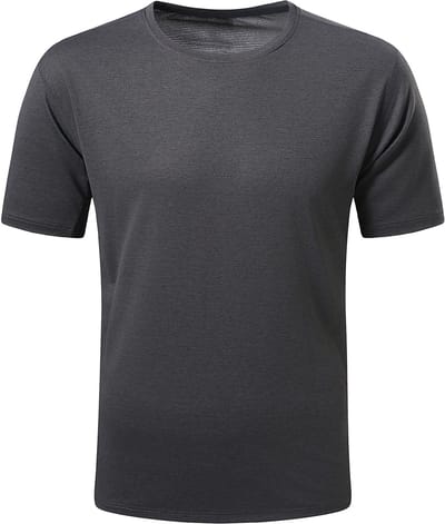 YOUTHUP Heren Casual Sport Korte Mouw T-Shirt - Koel Ademend - S