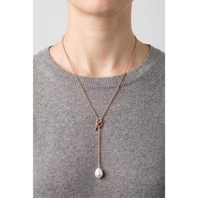 PURELEI Aloha Perlenkette Rosegold Taglia: OS | Collane Outlet | Donna | Rosa