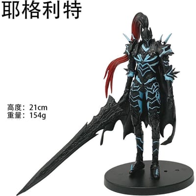 Mooi Nieuw Ik Zal De Riddercommandant Yagerit's Bloody Shadow Legion Figuur Model Bureau Ornament Alleen Upgraden black