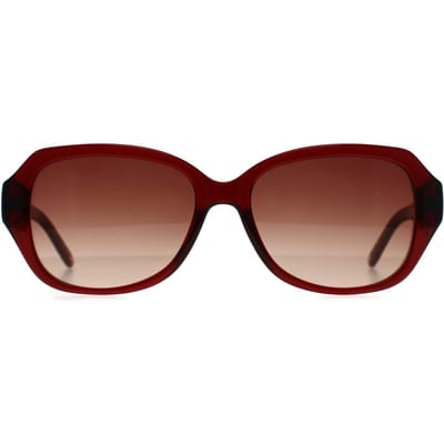 Ted Baker TB1606 Mae 204 bordeaux bloemen rood bruin gradiÃ«nt zonnebril