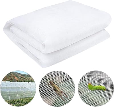 SnelShoppen - Groentenet voor de tuin 3 x 10 m, Insectenwerend net, Tuinnet voor Planten, Vogelnet, Beschermingsnet voor Groenten, Fruit, Bloemen, Aar
