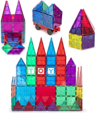 Solacis Magneet speelgoed - Magneetspeelgoed - Magneet speelgoed constructie - Magneet speelgoed bouwen blokken - Must have!