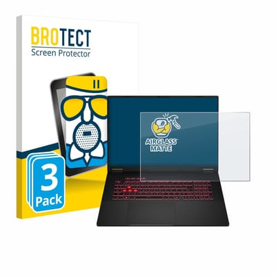 BROTECT - Screenprotector voor ASUS TUF Gaming A18 2025 - Folie Beschermfolie Beschermglas matte 3 Stuks