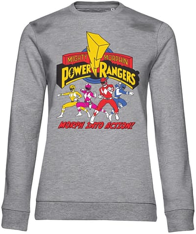 Power Rangers Dames Morph Into Acti-on -sweatshirt in meisjesstijl