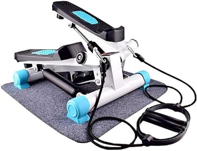 Stepper Cardio Trainer - Oefenapparaat - Thuisconditie Opbouwen - Instelbare Weerstand - 120 kg - Zwart