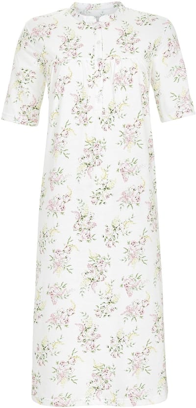 Ringella – Flower Dream – Nachtkleed – 6211071 – White – Maat 40