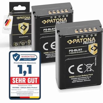 V1 Protect Batterij BLN-1 met NTC Sensor en V1 Behuizing - Slim Batterij Systeem voor Hoge Prestaties