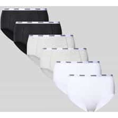 Slip met labeldetail in een set van 6 stuks