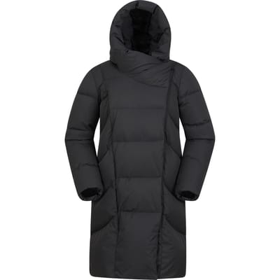 Mountain Warehouse Dames/Dames Cosy Extreme II Wrap Donsjack (Zwart)