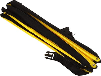 Snelheidsladder Trainingsladder - Agility Ladder Voetbaltraining - Sportprestaties Verbeteren - Vast Verstelbaar Ontwerp - 45 x 8 x 7 cm