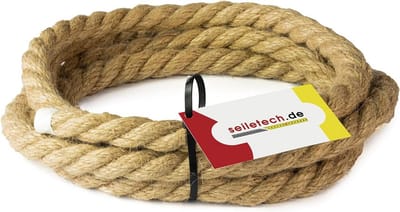 25 meter Natuurlijk Jute Touw 36 mm Dikte voor Ambachten en Tuin