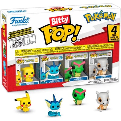 Pokémon Bitty POP! Vinyl Figure 4-Pack Series 1 - 2 cm