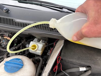 Afzuigfles Remvloeistof - Remontluchtingsapparaat Accessoire - Remmen Ontluchten - Made in Germany - 05 Liter - Transparant
