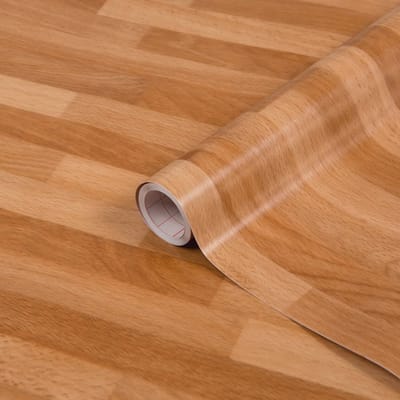 Hout-look Plakfolie voor Meubels - 45 cm x 2 m - Zelfklevend Keukenfolie