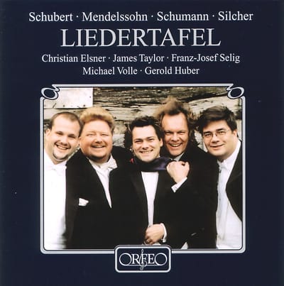 Christian Elsner, James Taylor, Franz-Josef Selig, Michael Volle, Gerold Huber - Liedertafel (CD)