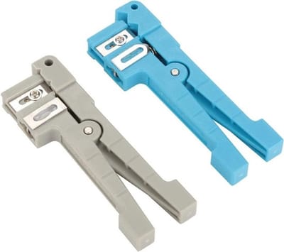 Schede Stripper voor Glasvezelkabels - Coaxiale Kabel Stripper en Cutter - Kabel Crimper - Flexibele Schede Stripper - Multifunctionele Kabel Snijschaar