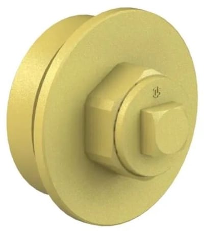 Schlösser Armaturen JS Eindstop links, wateraanvoer van rechts, ingang 1 1/2'', 0074554000001
