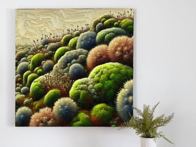 Kunstprint | Wanddecoratie | Dibond | 50 × 50 cm